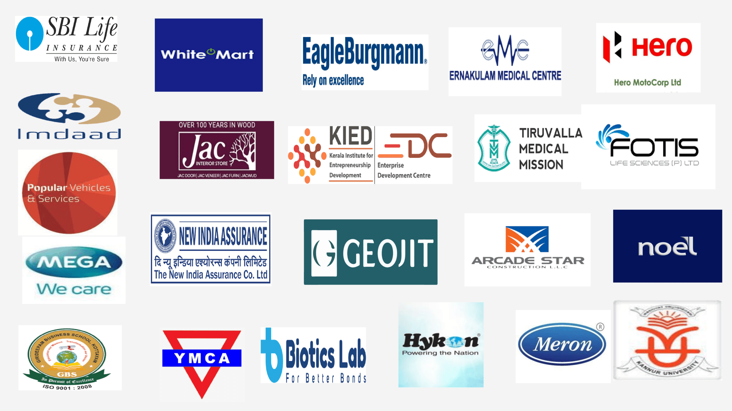 Clients List with Logo